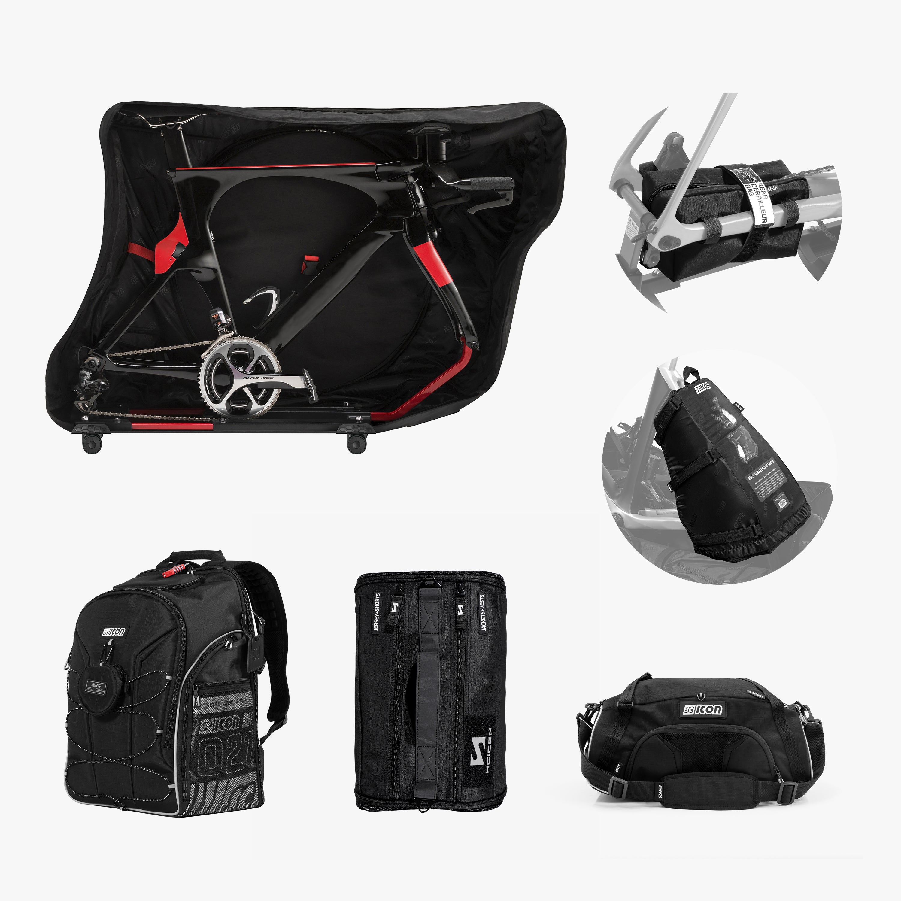 THE PROFESSIONAL'S TRIATHLON BIKE BAG BUNDLE