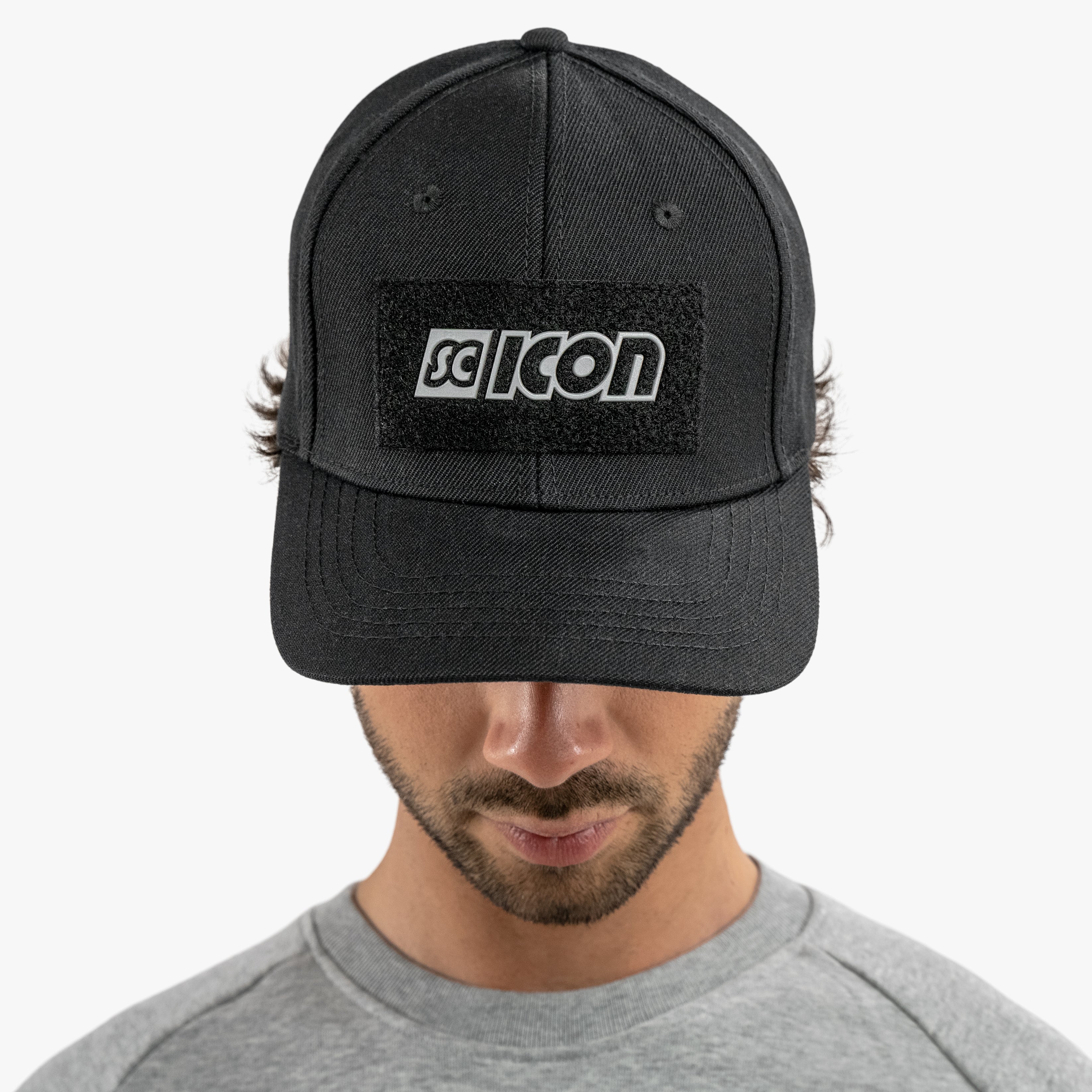 BLACK ON BLACK BASEBALL CAP - 04