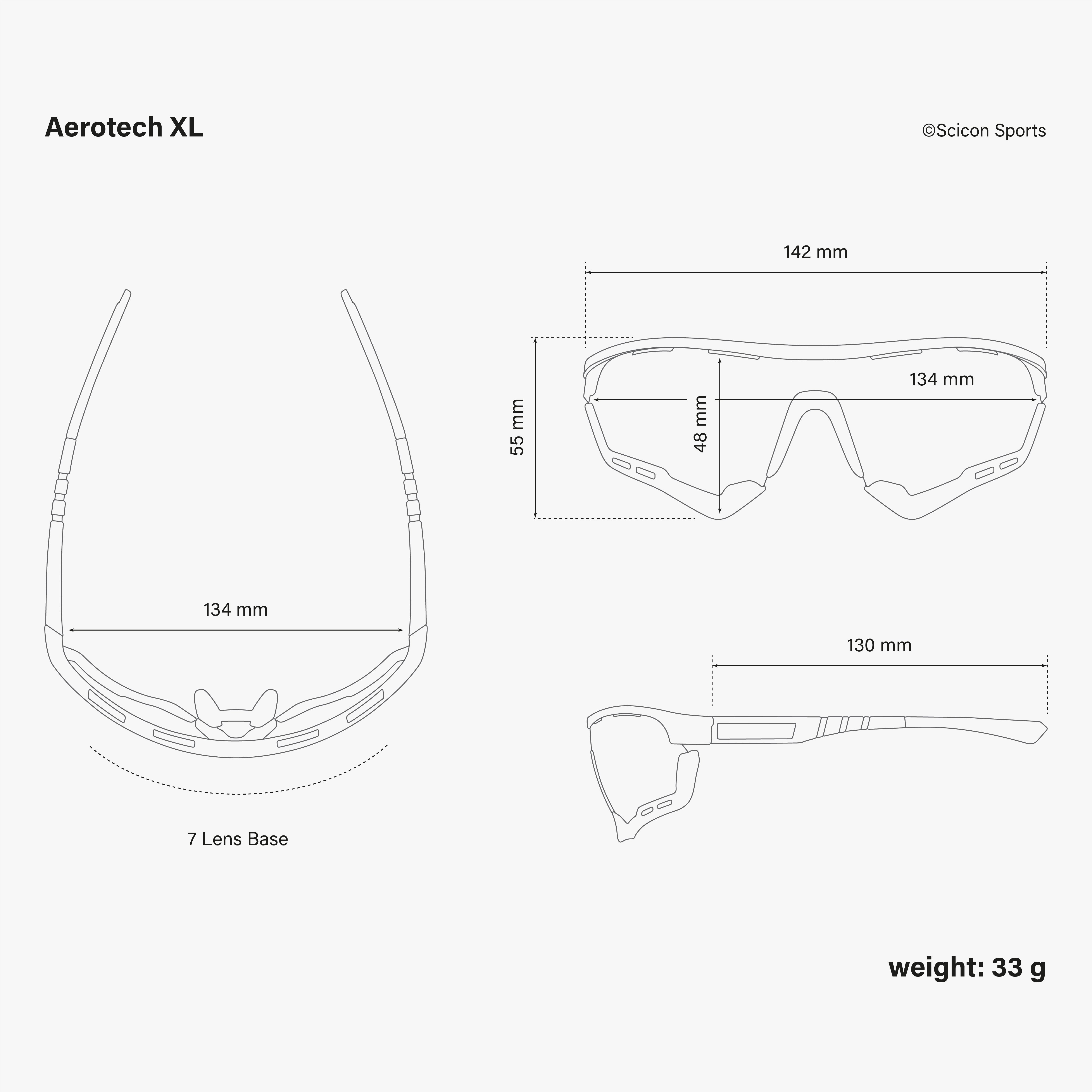 aerotech xl dimensions