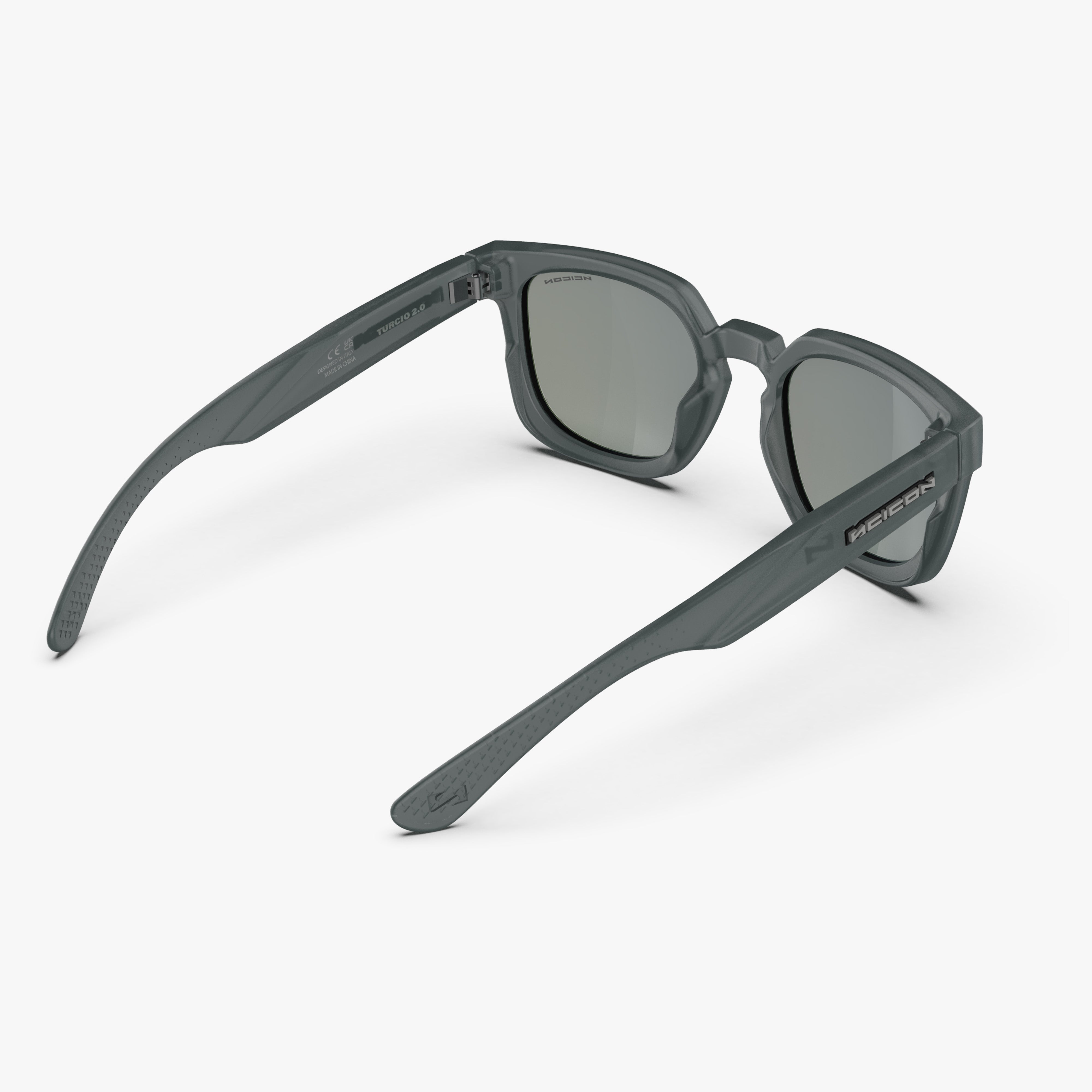 Ice Grey Matte   Multimirror Teal