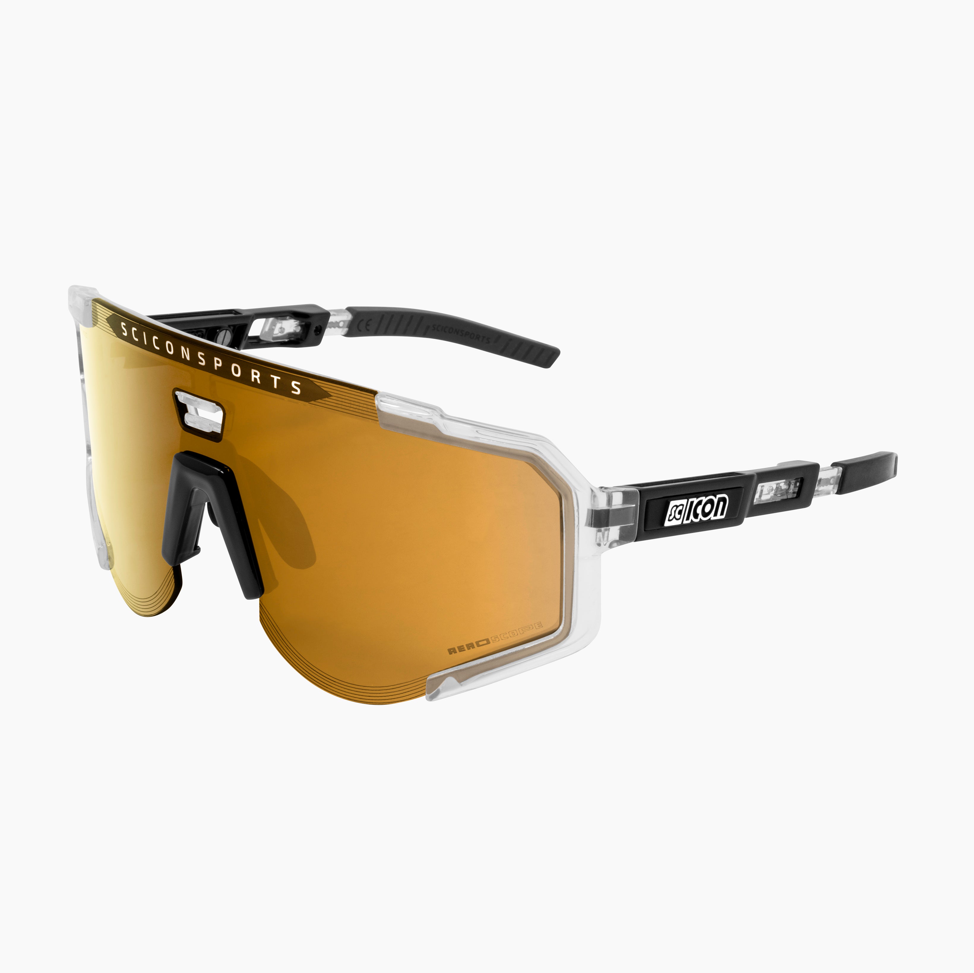 White World Champion/Multimirror Bronze Aeroscope Sport Sunglasses