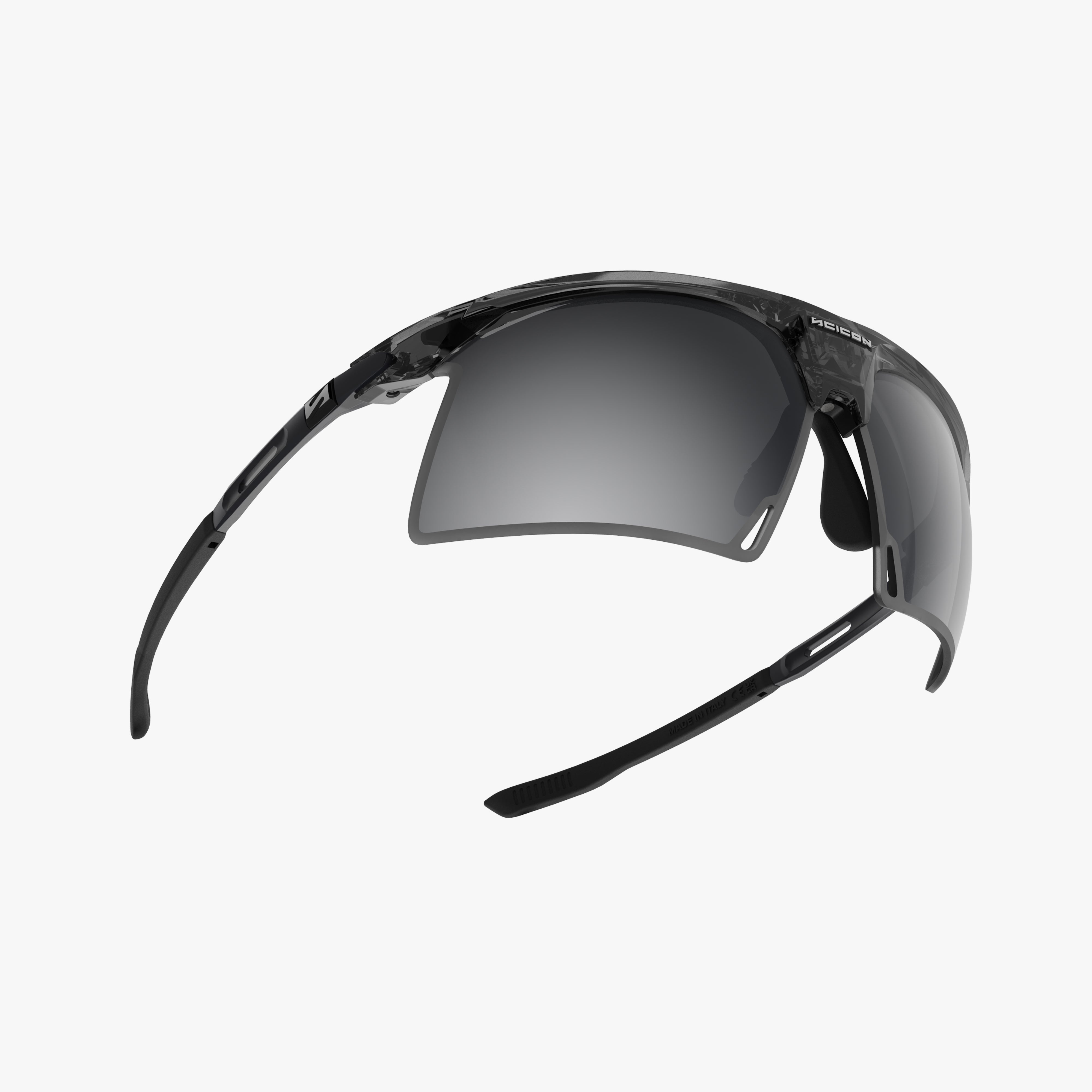 Aerobeam Black Crystal Gloss + Multimirror Silver fly