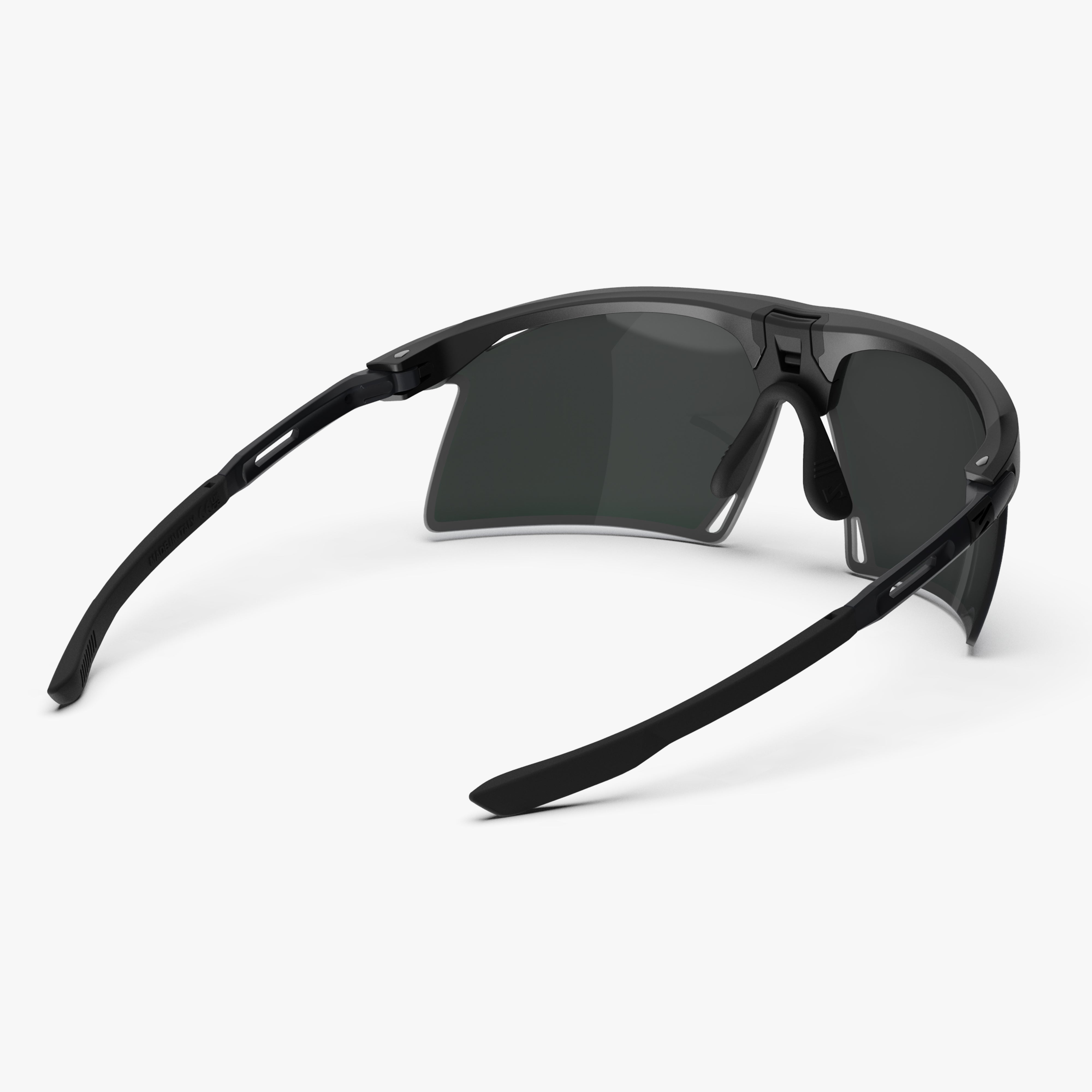 Aerobeam Matte Black + Multimirror Blue Green back