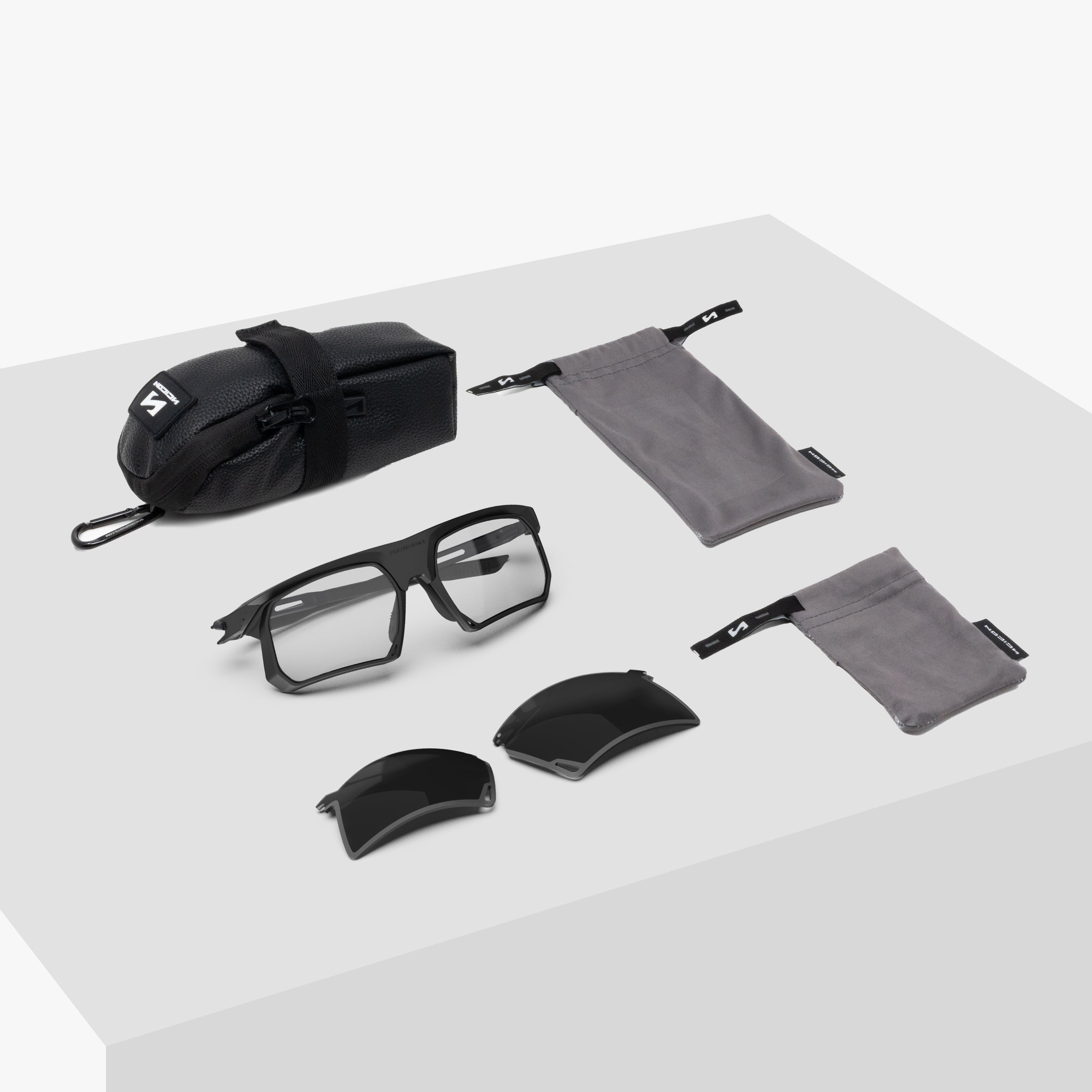 Aerobeam Matte Black + Optical Adapter XL box