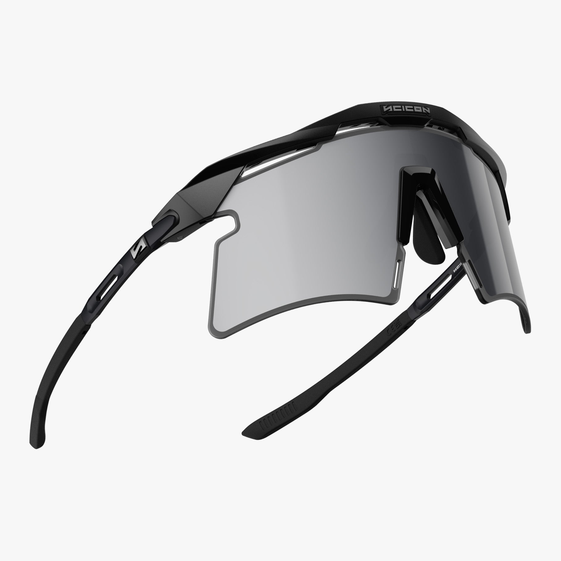 Aeroshade Titanium Black Matte MM Silver fly