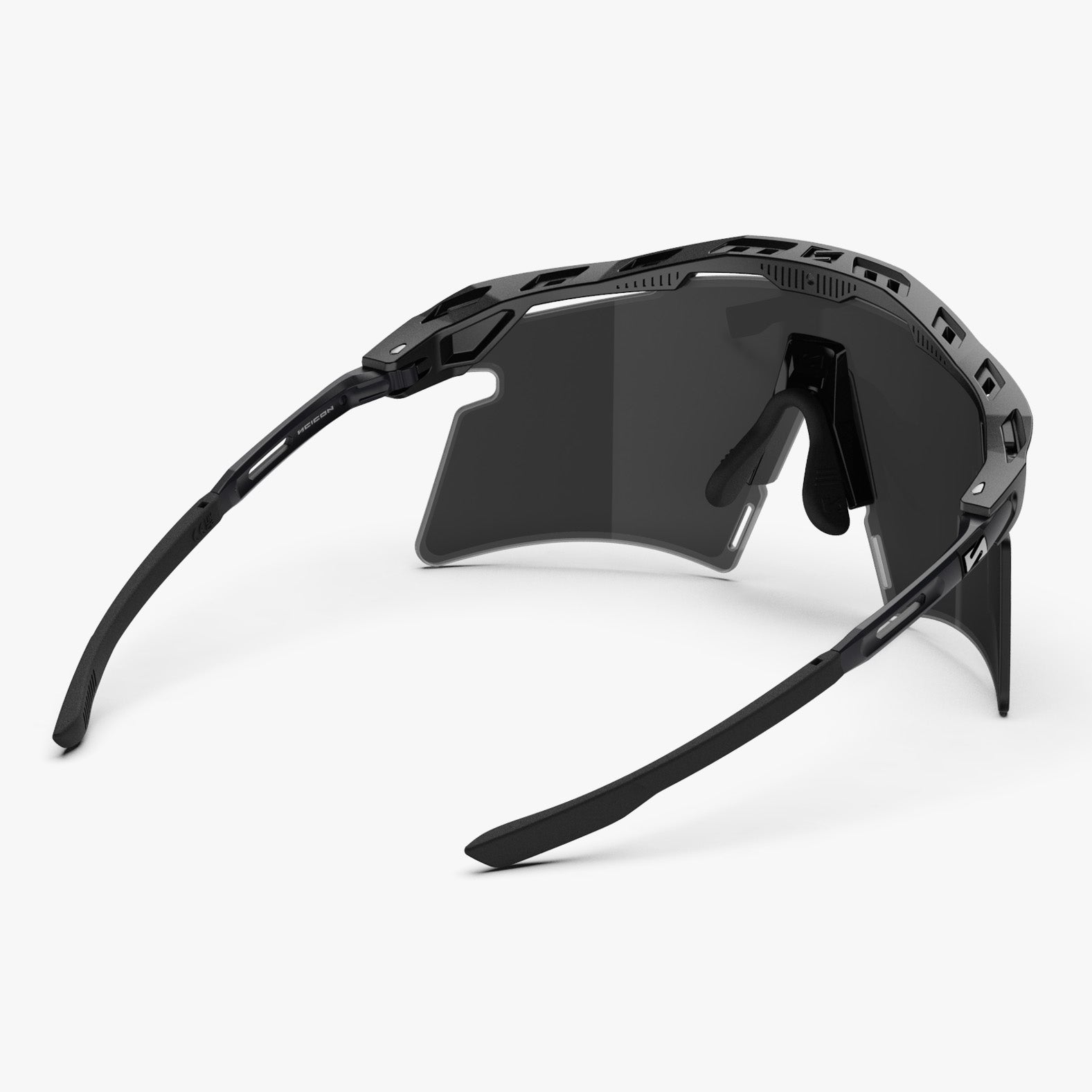 Aeroshade Titanium Black Matte Smoke back