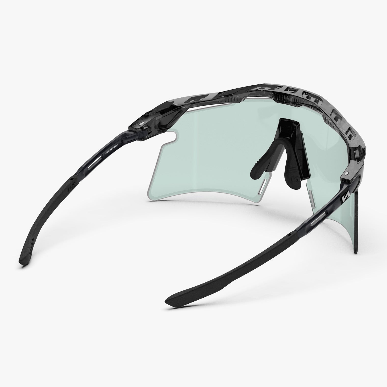 Aeroshade Titanium Crystal Black Photochromic Blue Green back