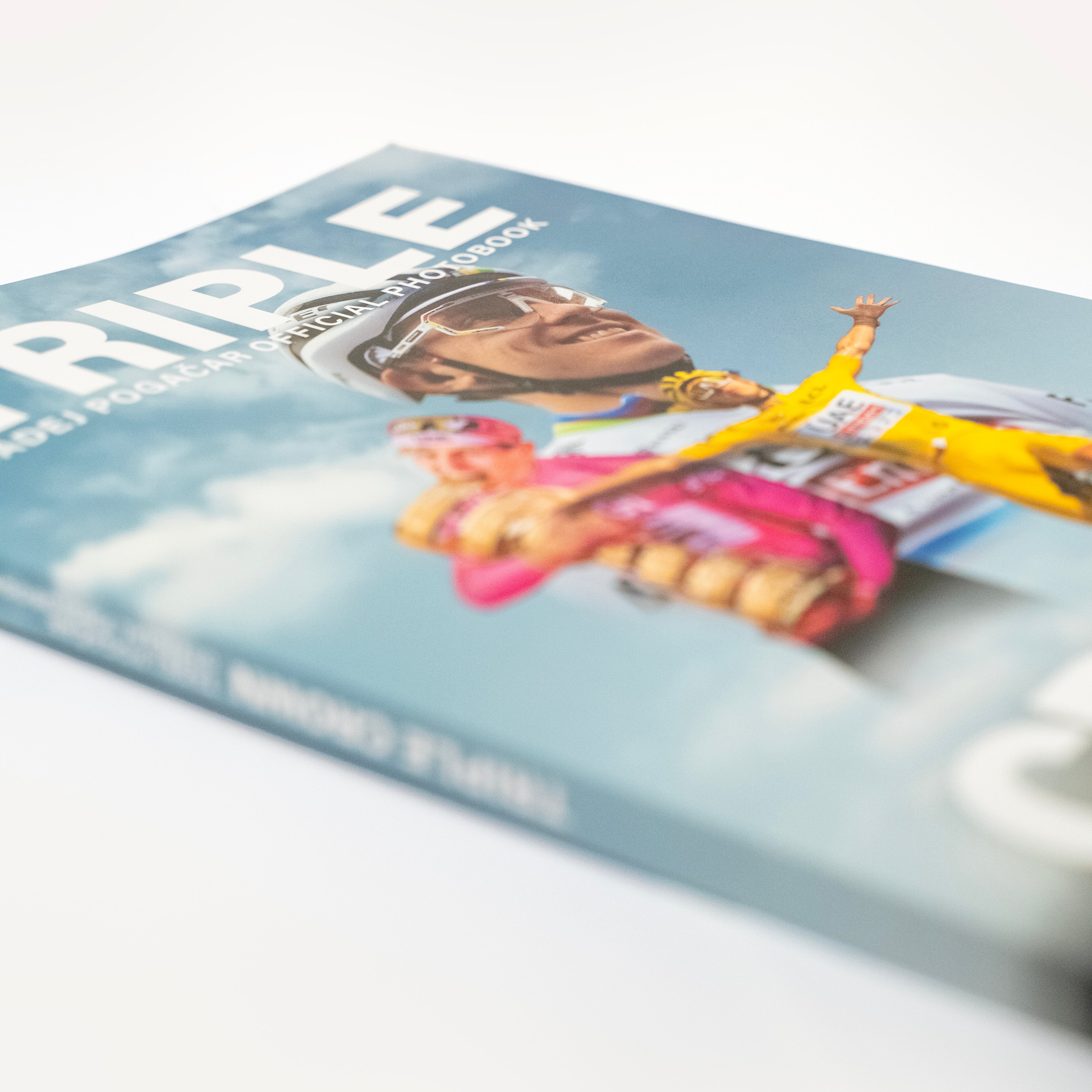 TADEJ POGAČAR TRIPLE CROWN PHOTOBOOK - SIGNED LIMITED EDITION