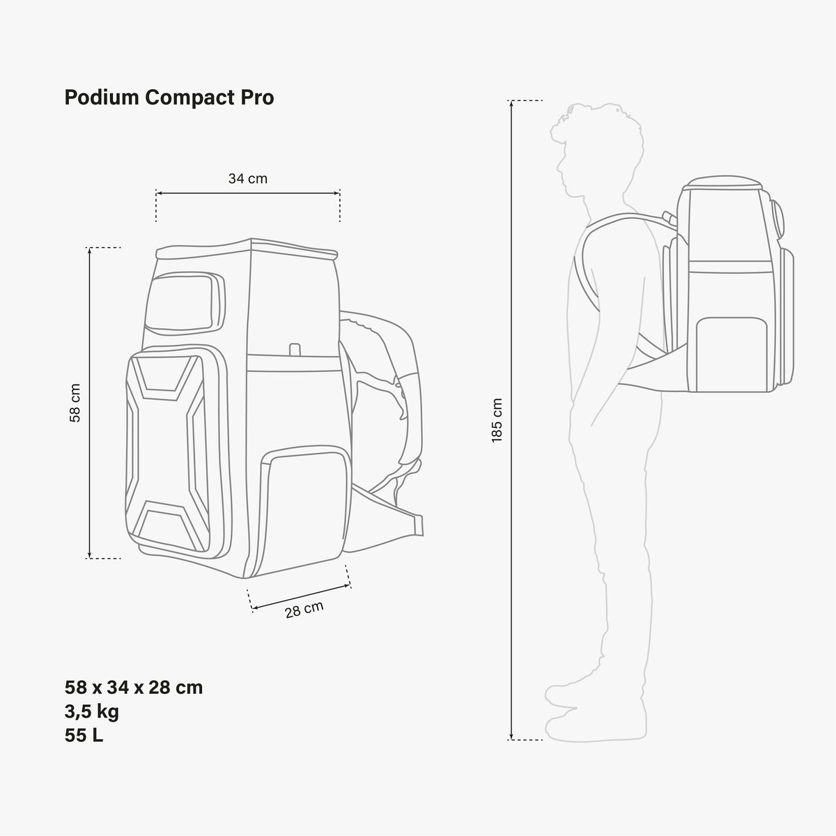 Podium Compact Backpack