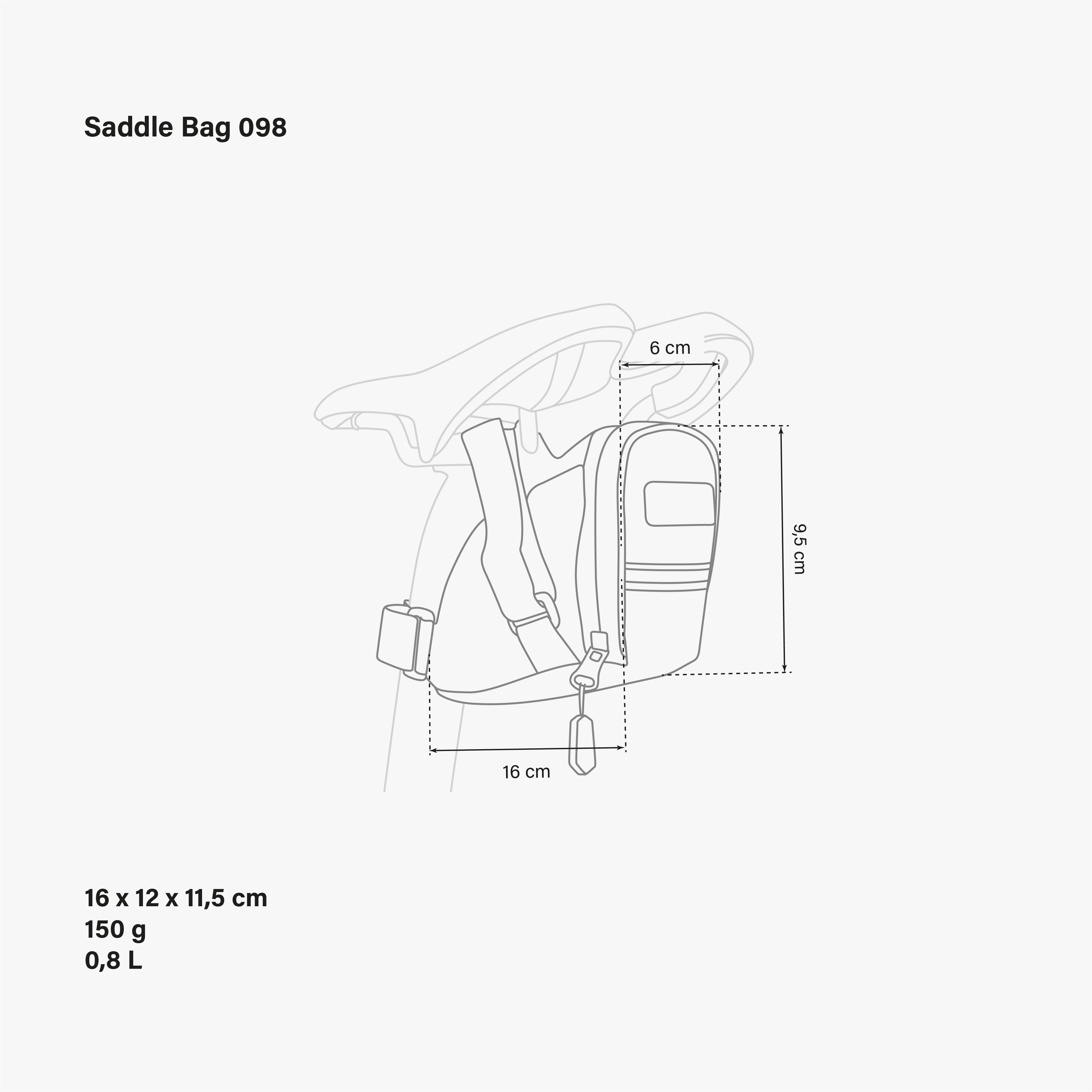 SADDLE BAG 098