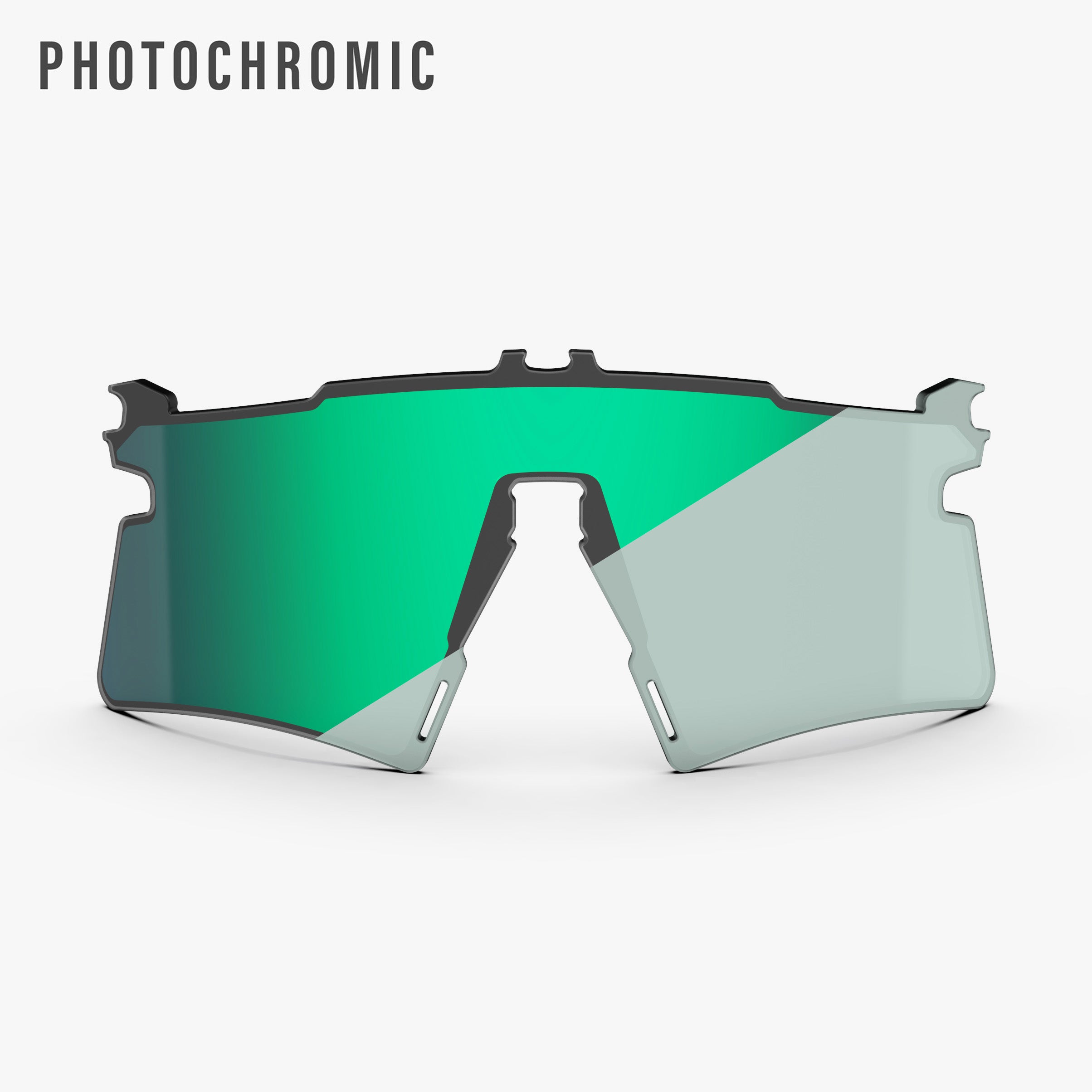 Aeroshade Titanium Spare Lens Photochromic Green Blue