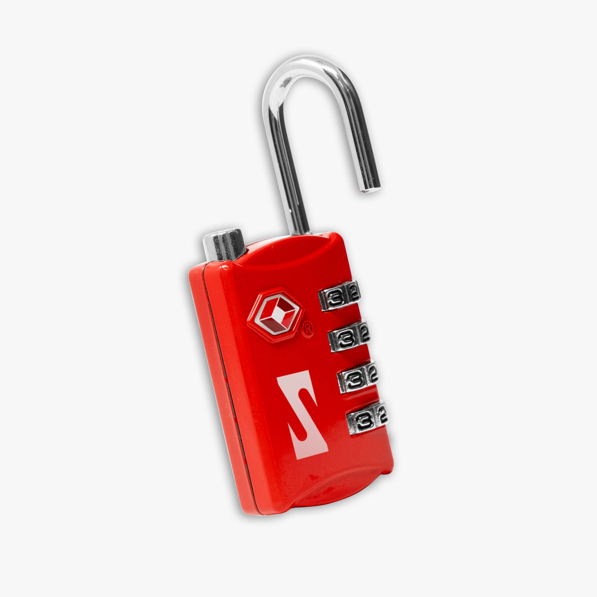 TSA Padlock open