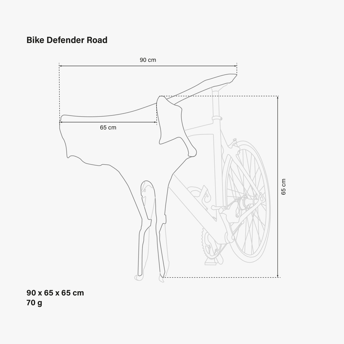 Bike Defender Road Dimensions