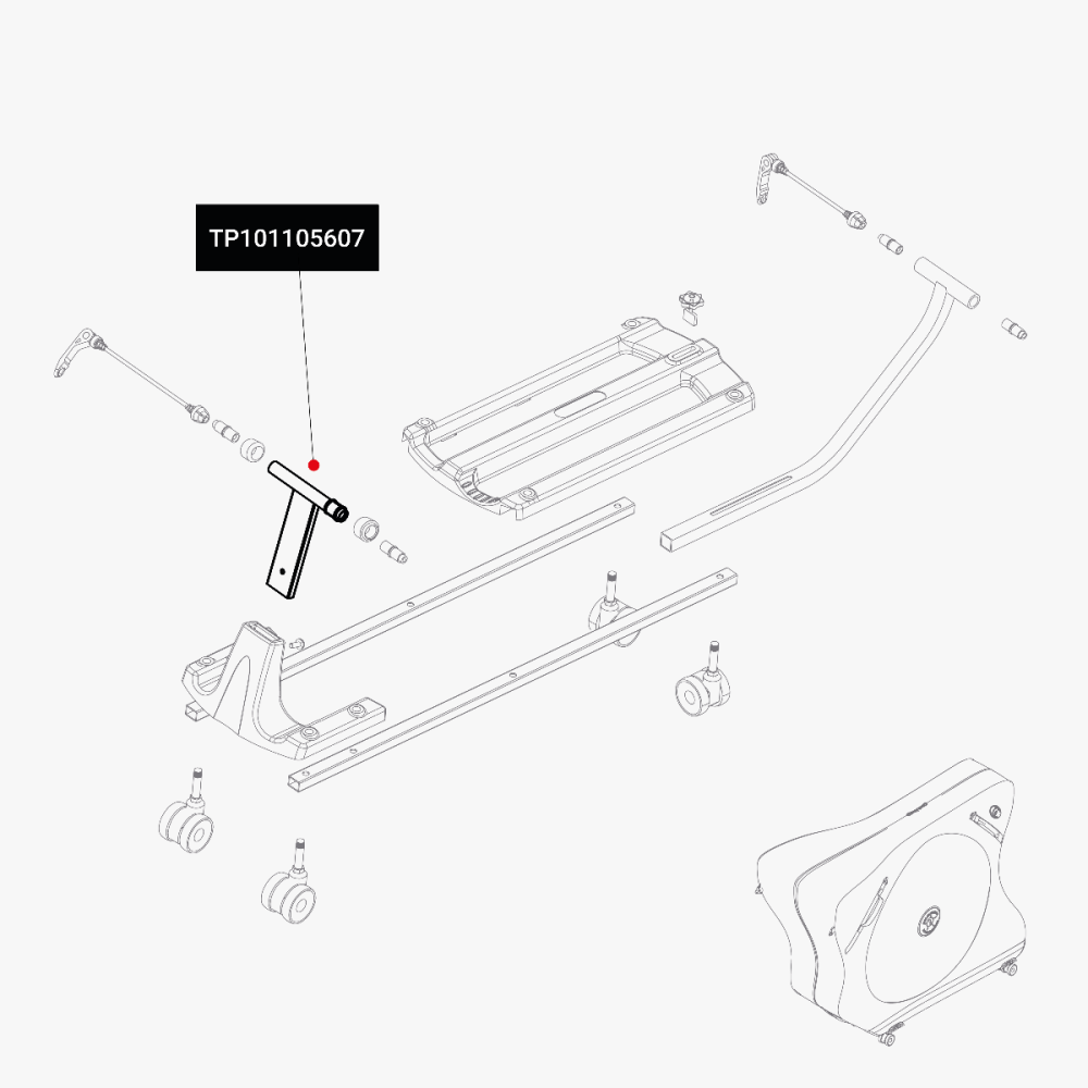 T Bar Adapter 135mm