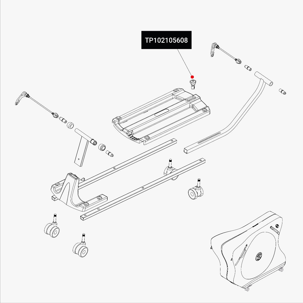 HORIZONTAL DROP OUT LOCK AEROCOMFORT