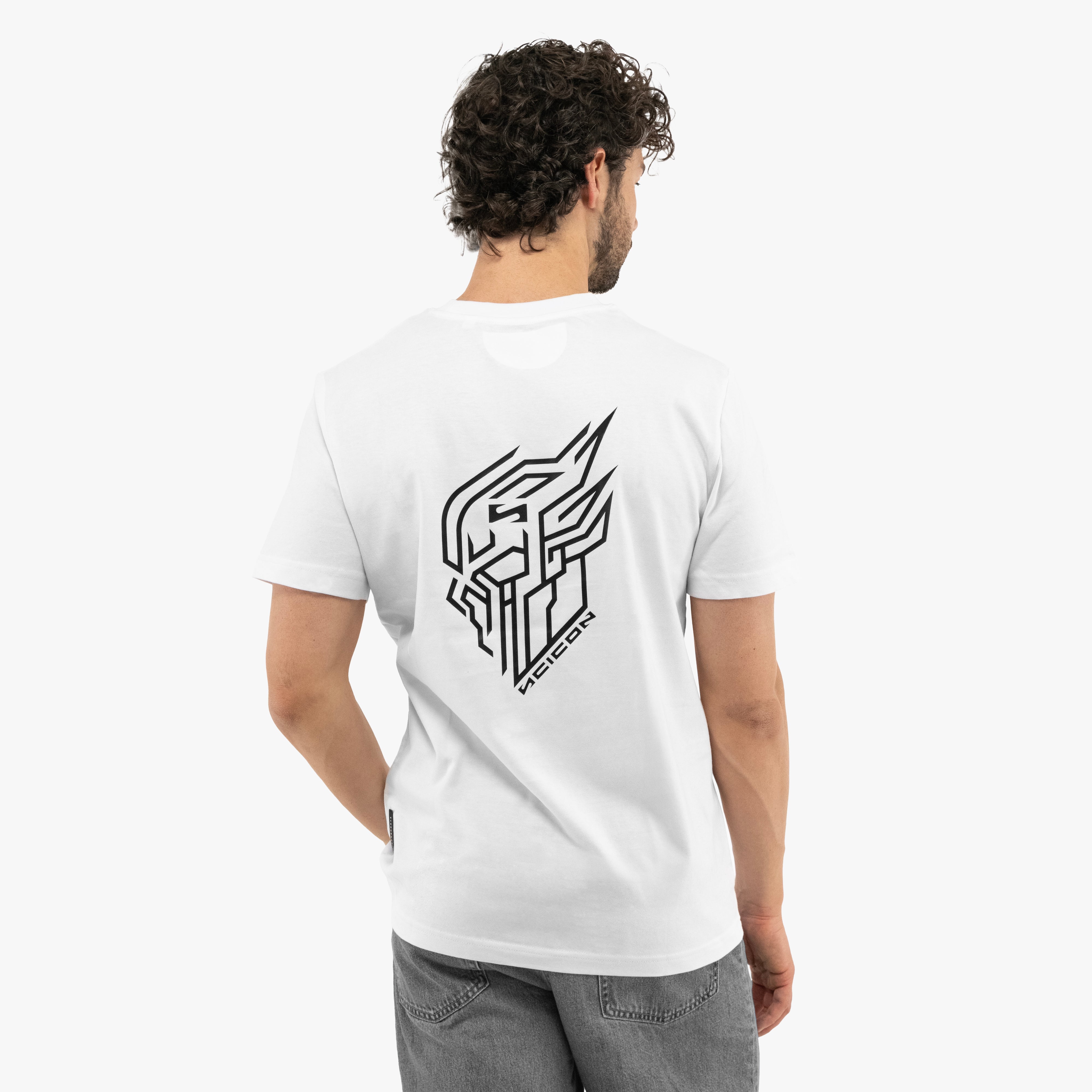 T-SHIRT SCICON SKULL