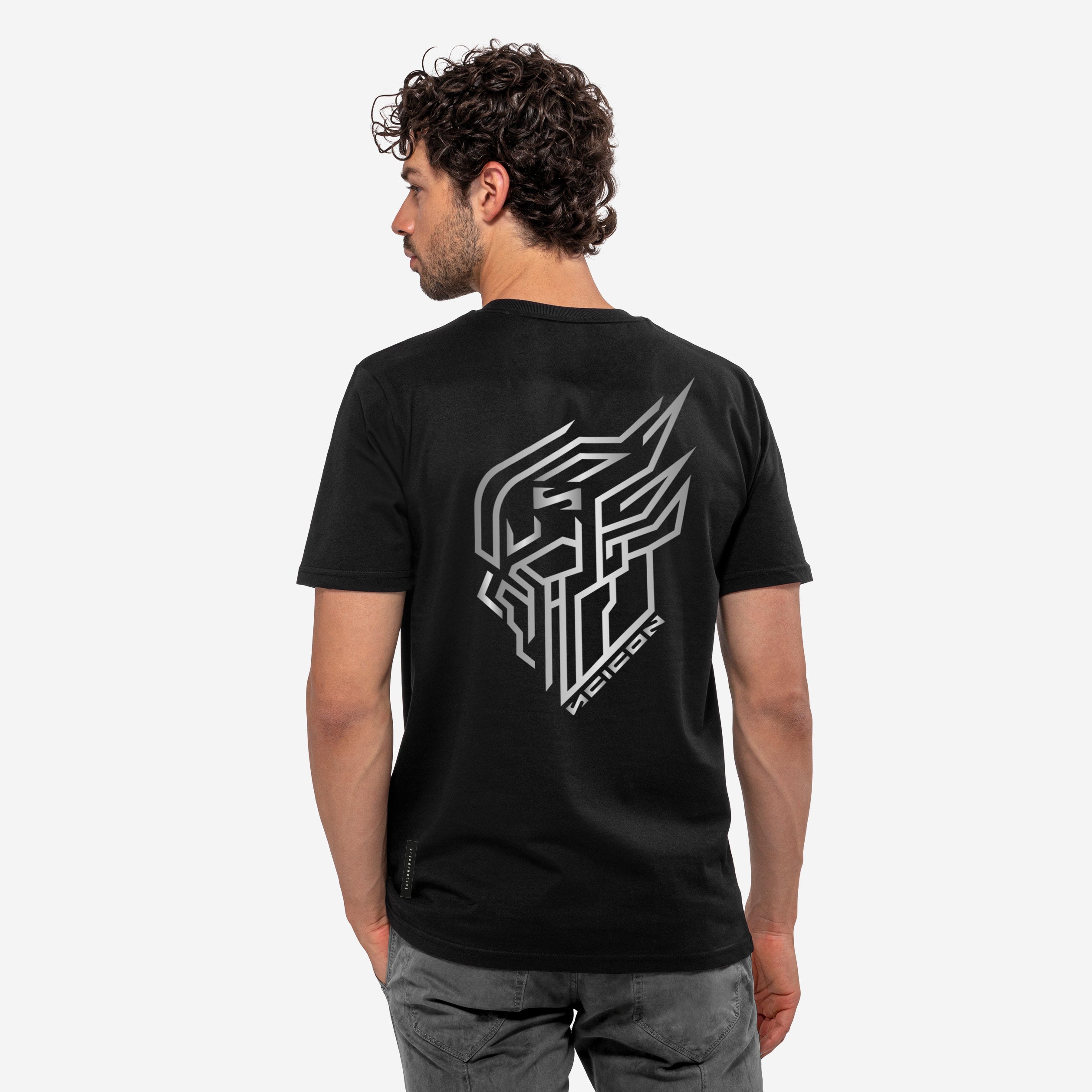 T-SHIRT SCICON SKULL